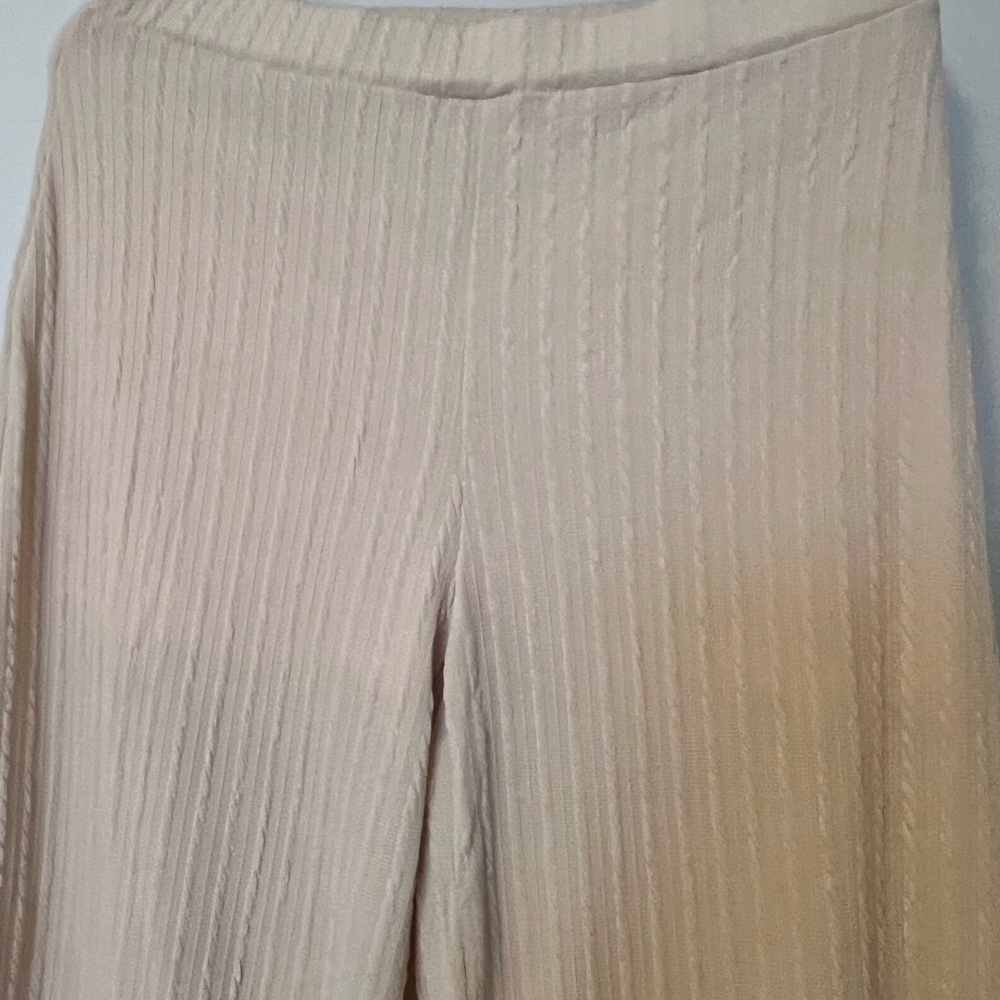 Chic Cream Wide Leg 2 piece outfit - Picture 9 of 9
